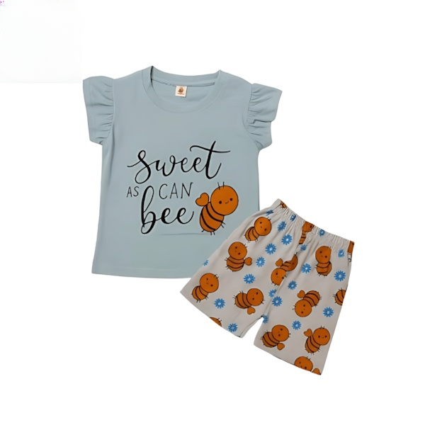 Blue Smoke Baby T-Shirt And Pant Set